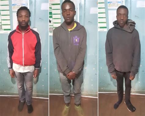 looted pinay.co|Four suspects arrested for looting, burning Kikuyu CDF offices.